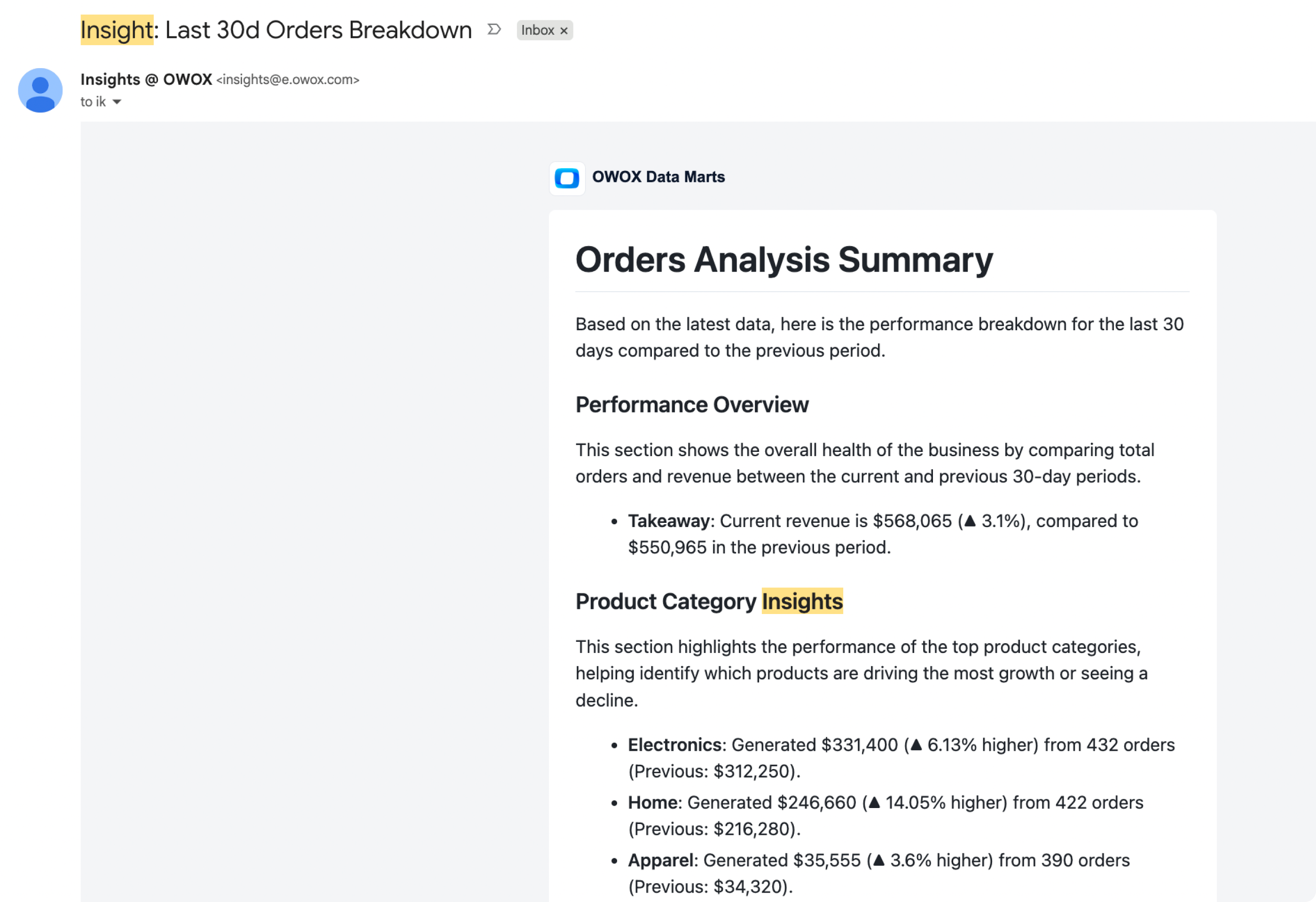 Wake up to answers, not dashboards
