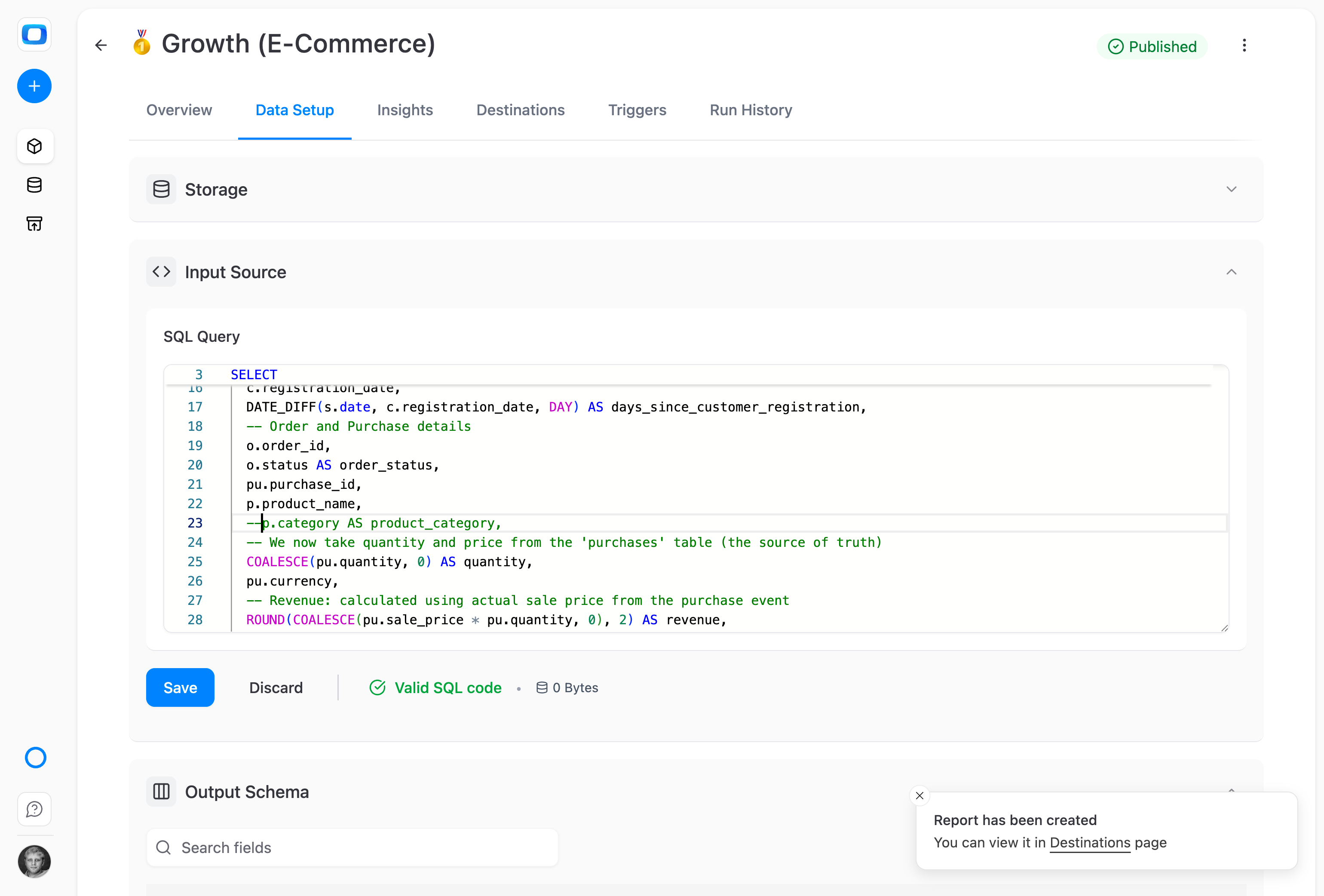 Build a Data Mart from anything you already have