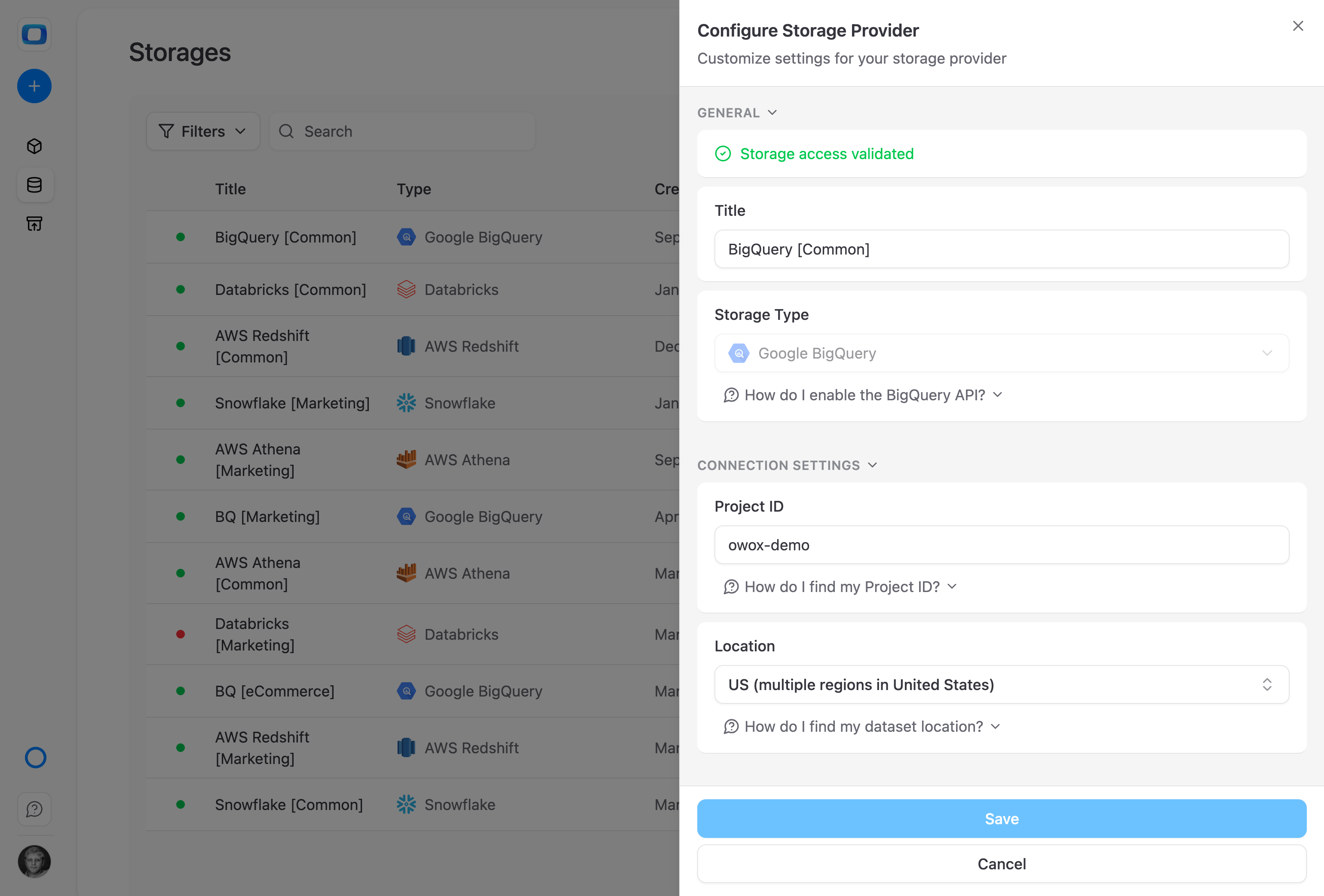 Your data stays in your infrastructure