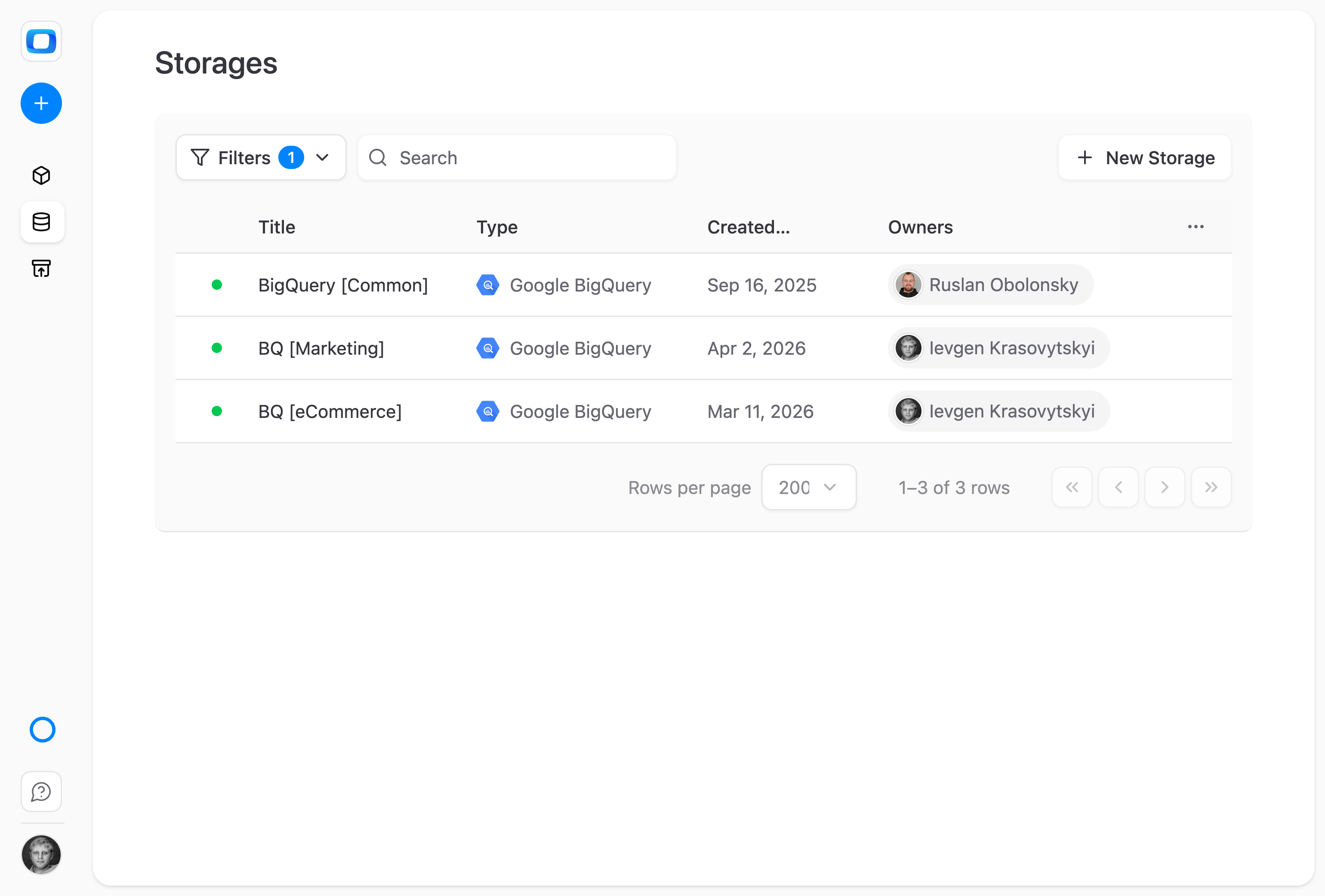 One platform, separate projects per team